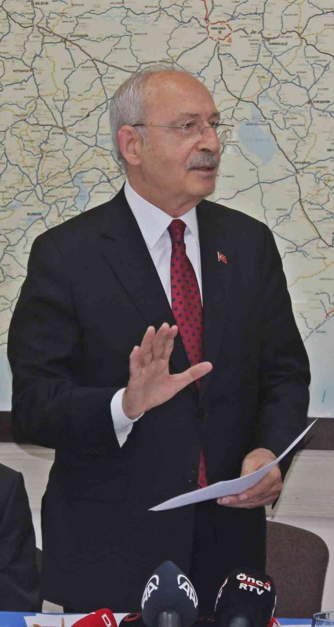 Chp Genel Başkanı Kılıçdaroğlu: "Siyasette Yeni Bir Anlayışı Egemen Kılmak İstiyoruz"