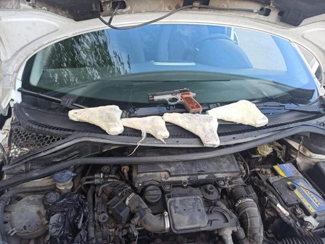 Erzincan’da 5 Adet Ruhsatsız Tabanca Ele Geçirildi