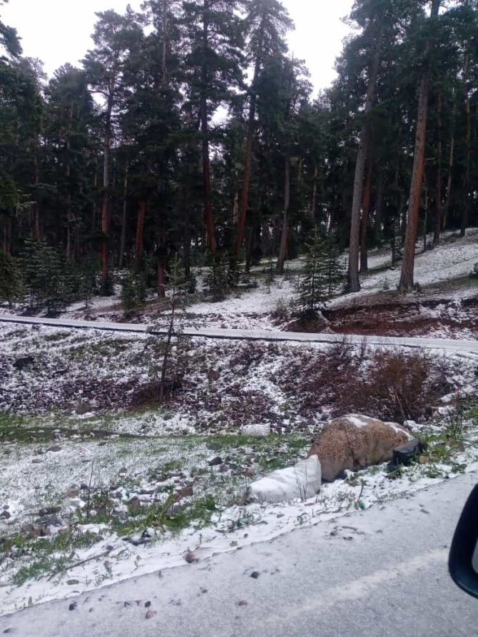 Mayıs Ayında Kar Yağışı Sürprizi