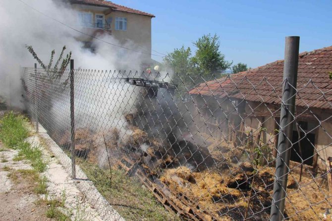150 Saman Balyası Küle Döndü