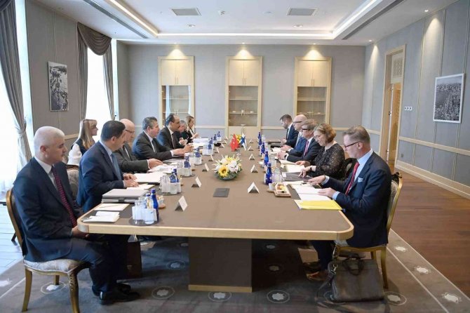 İ̇sveç Ve Finlandiya Heyetleriyle Görüşmeler Sona Erdi