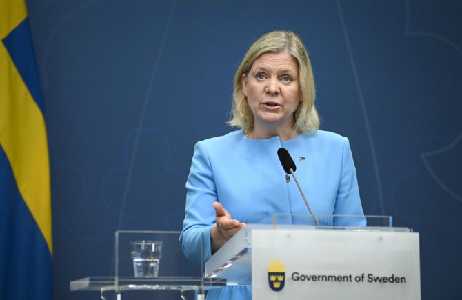 İ̇sveç Başbakanı Andersson: “Terör Örgütlerine Para Ya Da Silah Göndermiyoruz”