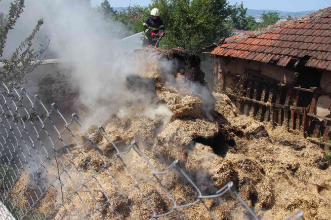 150 Saman Balyası Küle Döndü
