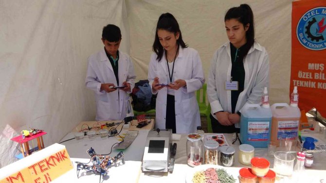 Muş’ta ‘Mesleki Eğitim Bilim Fuarı’ Açıldı