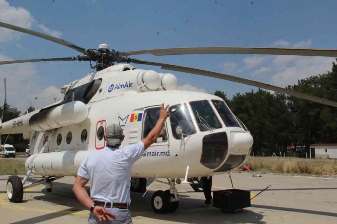 Türkiye Uçak Ve Helikopterleriyle Orman Yangınlarına Hazır