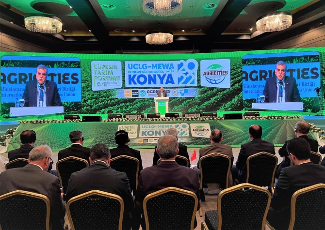 Başkan Beyazgül, Küresel Tarım Forumu’na Katıldı