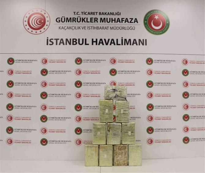 İ̇stanbul Havalimanı’nda Kilolarca Kokain Ele Geçirildi