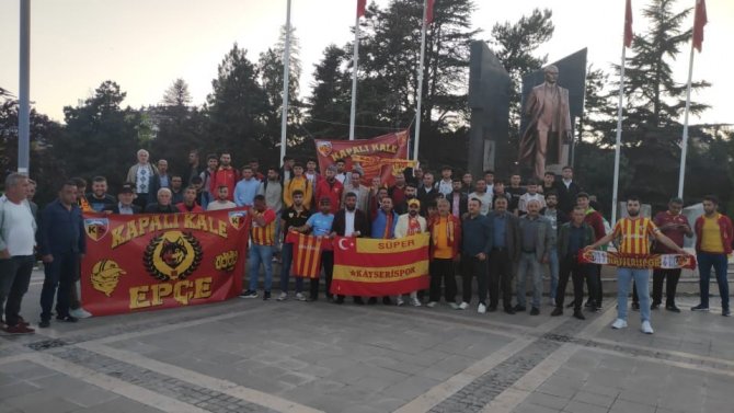 Kayserililerden Final Maçında Destek