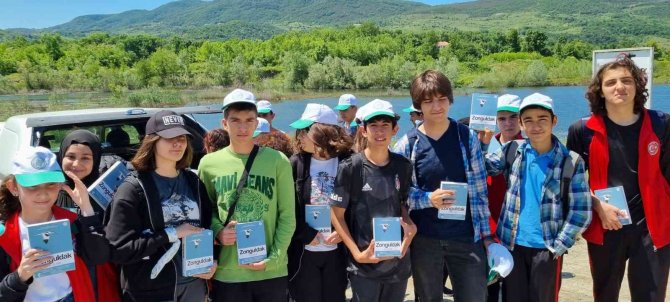 Lise Öğrencileri Filyos Nehri Havzası’nda Kuş Gözlemledi