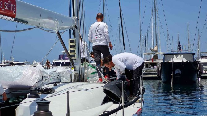 Cumhurbaşkanlığı 3. Uluslararası Yat Yarışları’nda İlk Tekne Bodrum’a Ulaştı