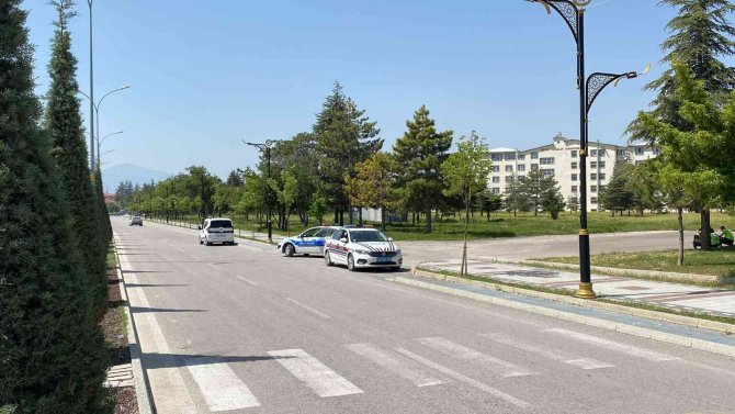 Bolvadin’de Emniyet Ve Jandarmadan Ortak Radar Denetimi