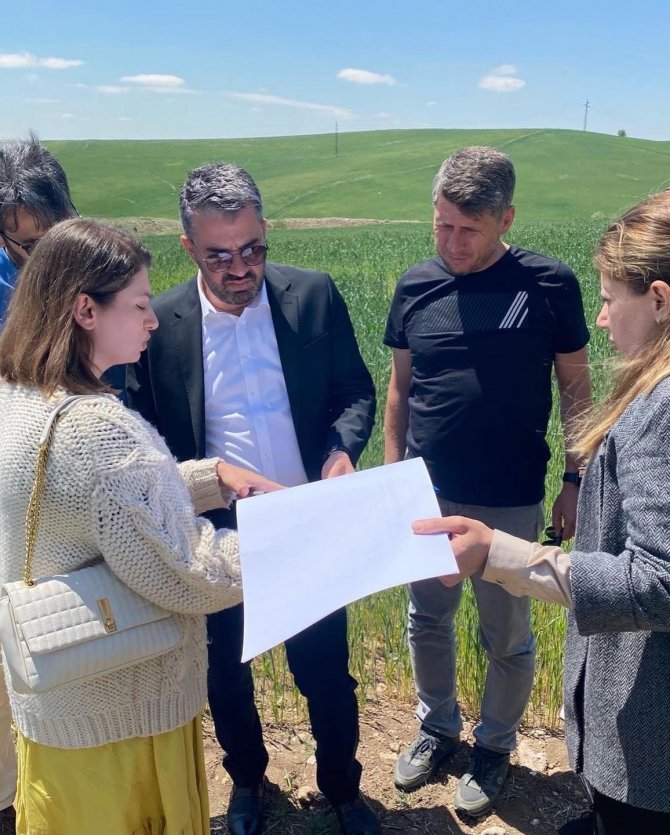 Başkan Ertuğrul Çetin Yeni Projeler İçin Sahada