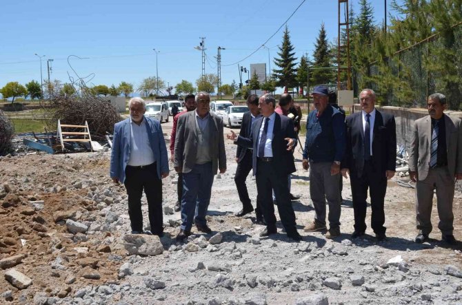 Adilcevaz’da Yeni Stadyumun Çalışmaları Başladı