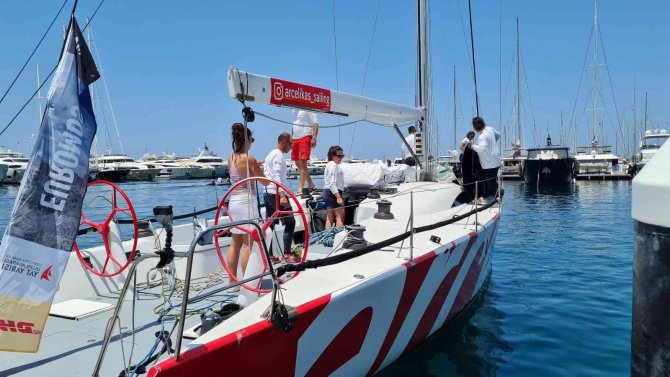 Cumhurbaşkanlığı 3. Uluslararası Yat Yarışları’nda İlk Tekne Bodrum’a Ulaştı