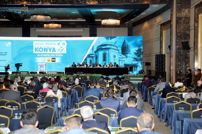 Uclg-mewa Genel Kurulu Konya Büyükşehir Ev Sahipliğinde Yapıldı