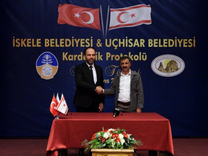 Uçhisar Belediyesi İle İ̇skele Belediyesi Kardeş Oldu
