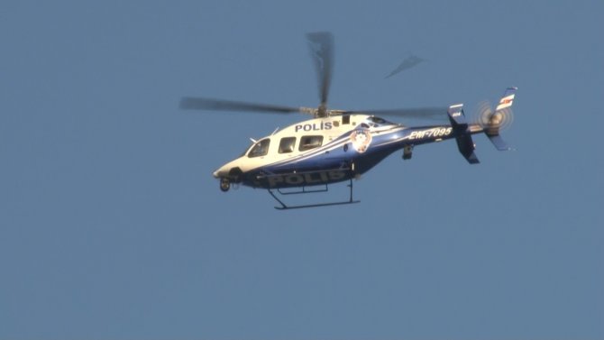 İ̇stanbul’da Helikopter Destekli ’Yeditepe Huzur’ Uygulaması