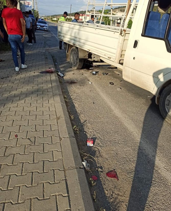 Motosikletlinin Feci Ölümü