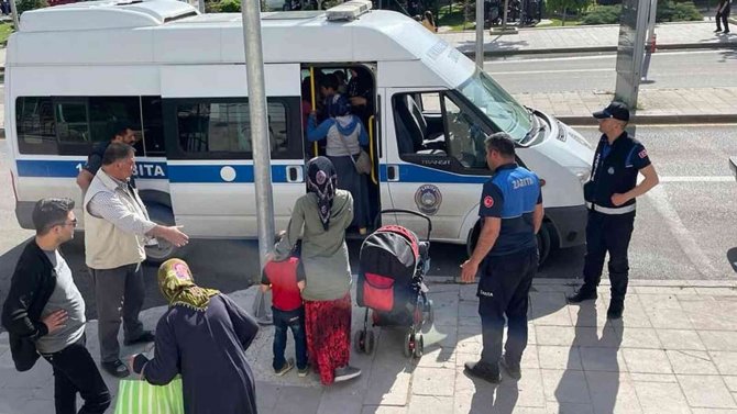 Kırıkkale’de Zabıtadan Dilencilere Yönelik Operasyon