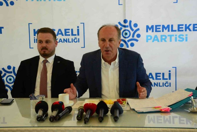 Muharrem İ̇nce: “Kılıçdaroğlu’na Destek Mestek Vermiyorum”