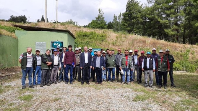 Avşar Barajından Çiftçilere Su Verilmeye Başlandı