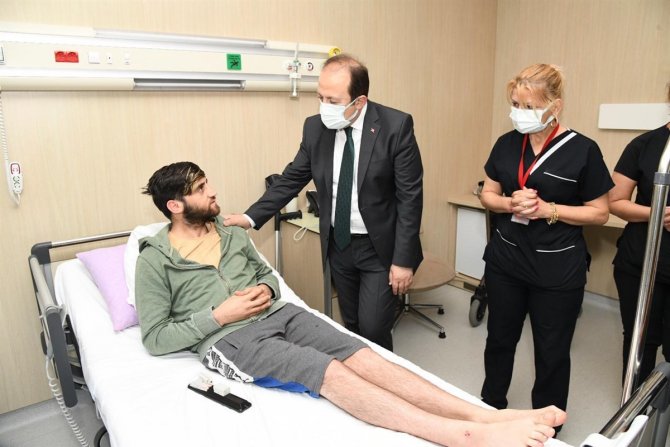 Vali Pehlivan: "Mersin Şehir Hastanesi Pandemi Döneminde Hayati İşlev Gördü"