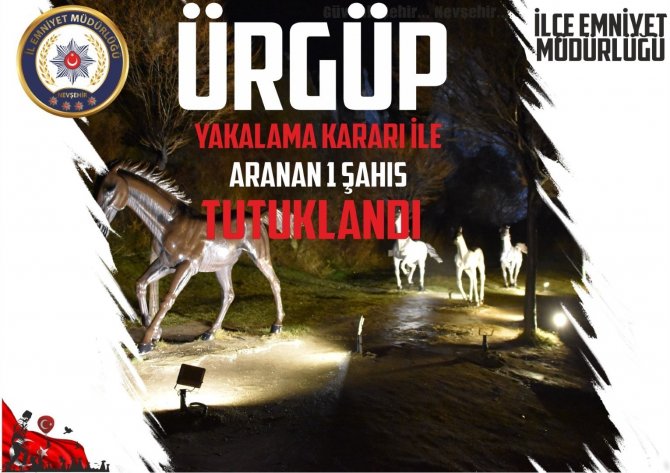 Nevşehir’de Aranan Şahıslara Operasyon: 2 Kişi Yakalandı