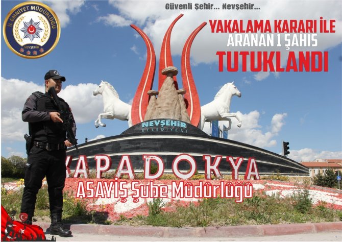 Nevşehir’de Aranan Şahıslara Operasyon: 2 Kişi Yakalandı