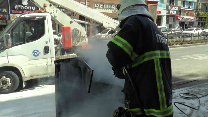 Nevşehir’de Patlayan Trafo Paniğe Neden Oldu