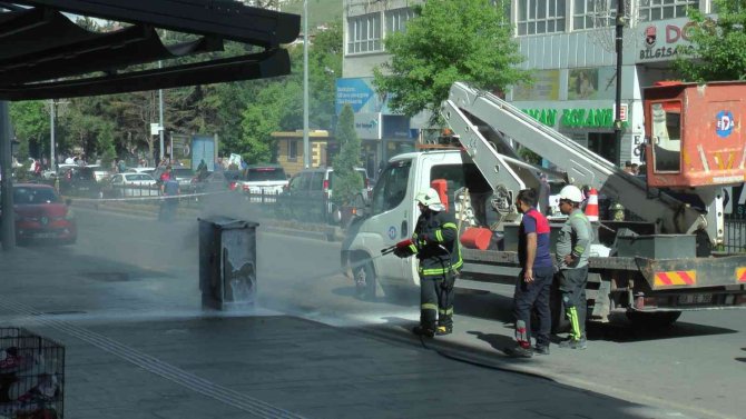 Nevşehir’de Patlayan Trafo Paniğe Neden Oldu