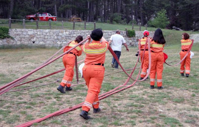 Türk Kızılay Çalışanlarına Yangın Eğitim