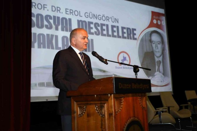 Sosyal Meselelere Güngör’ün Yaklaşımı Konuşuldu