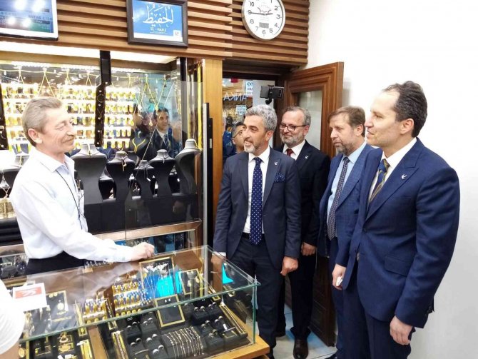Yeniden Refah Partisi Genel Başkanı Erbakan İ̇negöl’de