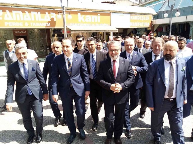 Yeniden Refah Partisi Genel Başkanı Erbakan İ̇negöl’de
