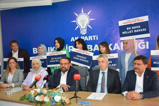 Ak Parti Balıkesir İ̇l Başkanlığından ’27 Mayıs Darbesi’ Açıklaması