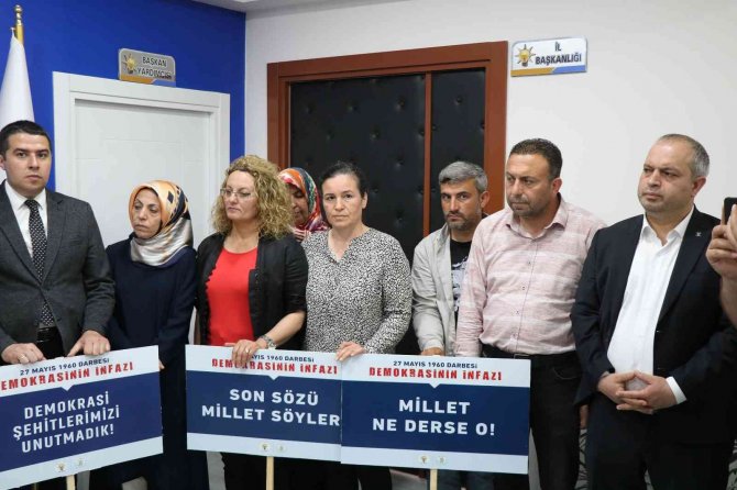 Ak Parti İ̇l Başkanı Ünsal: "Türkiye’de, Darbeler İle Hukuk Askıya Alınmak İstendi"
