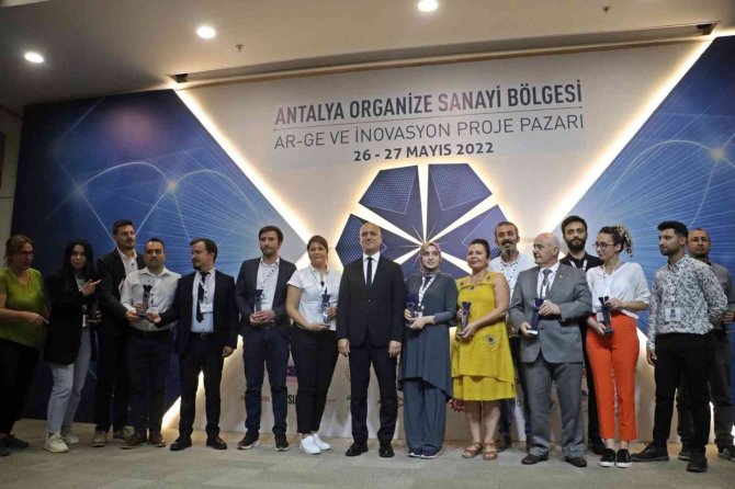 Antalya Osb Ar-ge Ve İ̇novasyon Projeleri 2022 Ödülleri Sahiplerini Buldu