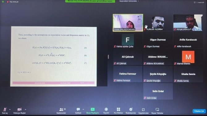 Sempozyumla Matematik Alanına Yönelik Teorik Ve Uygulamalı Konular Ele Alındı