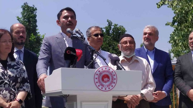 Bakan Kurum, "5 Milyon Metrekarelik Alan Ağaçlandırılacak Diyoruz Muhalefet Olmaz Diyor"