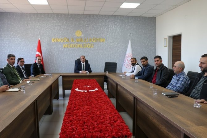 Bingöl İ̇l Milli Eğitim Müdürü Yücel Rehber Öğretmenler İle Bir Araya Geldi