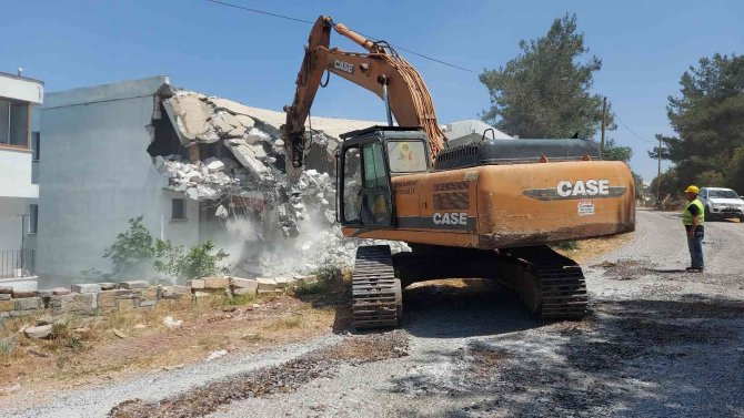 Bodrum’da 3 Yıldır Kaçak Yapılarla Mücadele Devam Ediyor