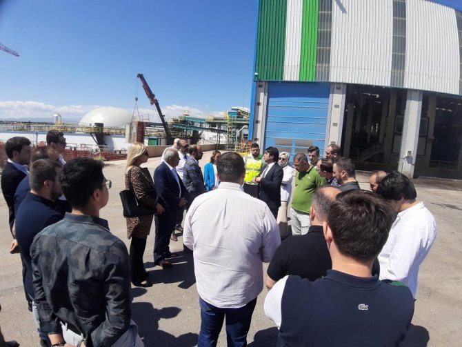 Katı Atık Bertaraf Tesisine İş İnsanlarından Tam Not