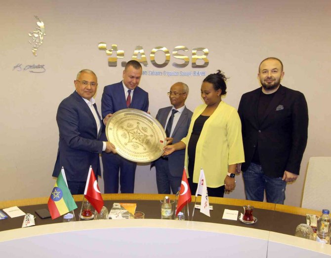 Etiyopya Ankara Büyükelçisi Aosb’de