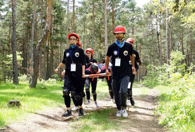 Afad İlk Kez Düzenledi: Gençler Ve Gönüllüler Yarışıyor