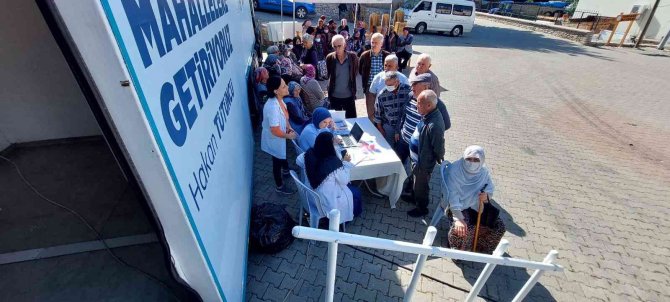 Kepez’in Mobil Sağlık Merkezi İ̇bradı’da