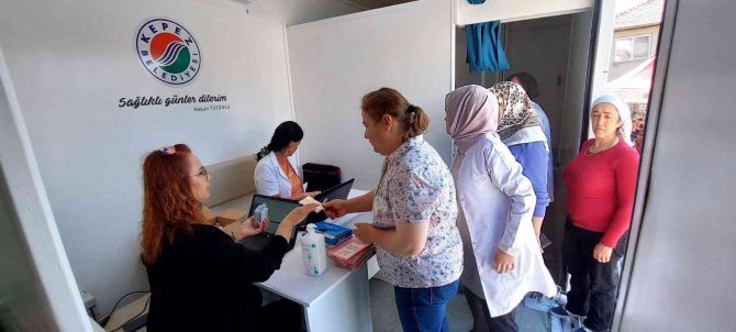 Kepez’in Mobil Sağlık Merkezi İ̇bradı’da
