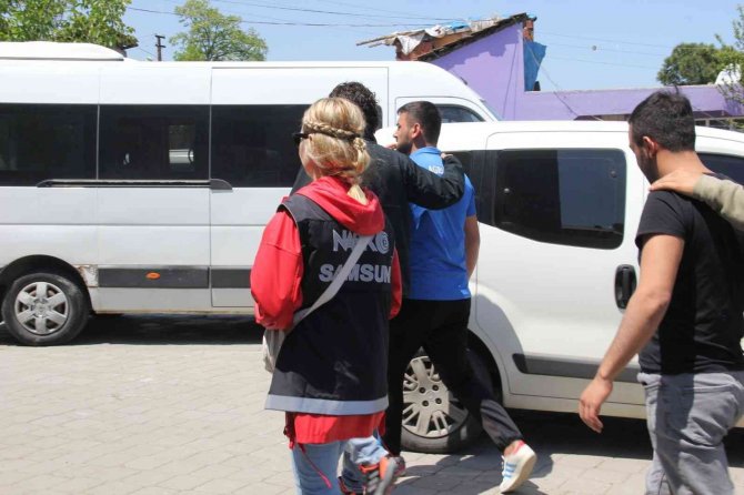 Samsun’da Uyuşturucu Operasyonu: 7 Gözaltı