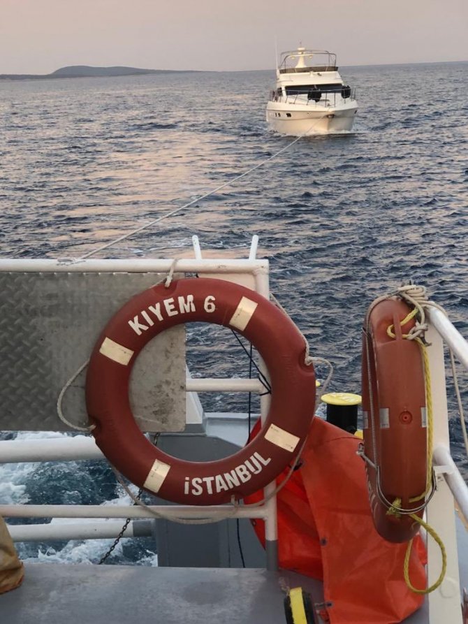 Sürüklenen Motoryat, Kurtarıldı