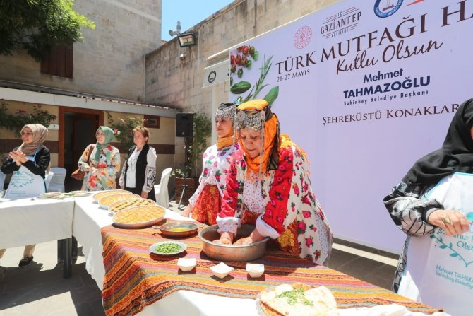 Şahinbey’de ‘Türk Mutfağı Haftası’ Kutlandı