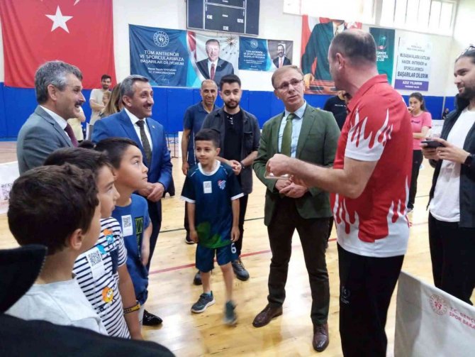 Çorlu’daki Öğrencilere Sportif Yetenek Taraması Yapıldı